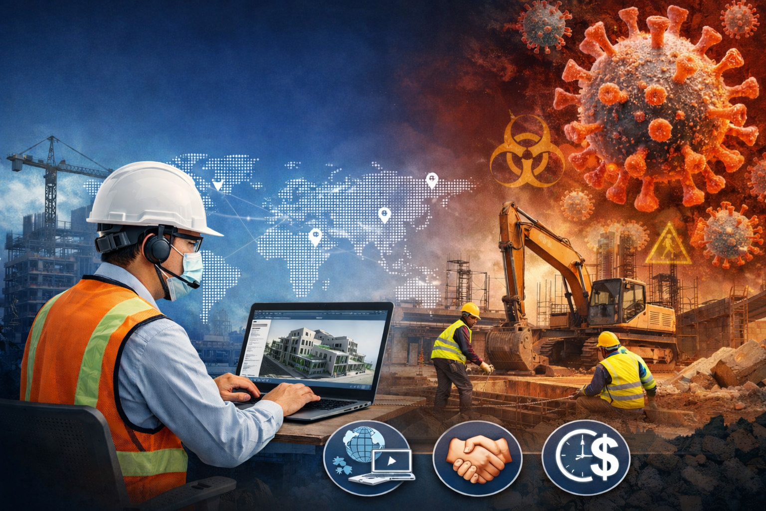 How Outsourcing Help the Civil Engineering Contraction and Construction Company During Covid-19 Pandemic