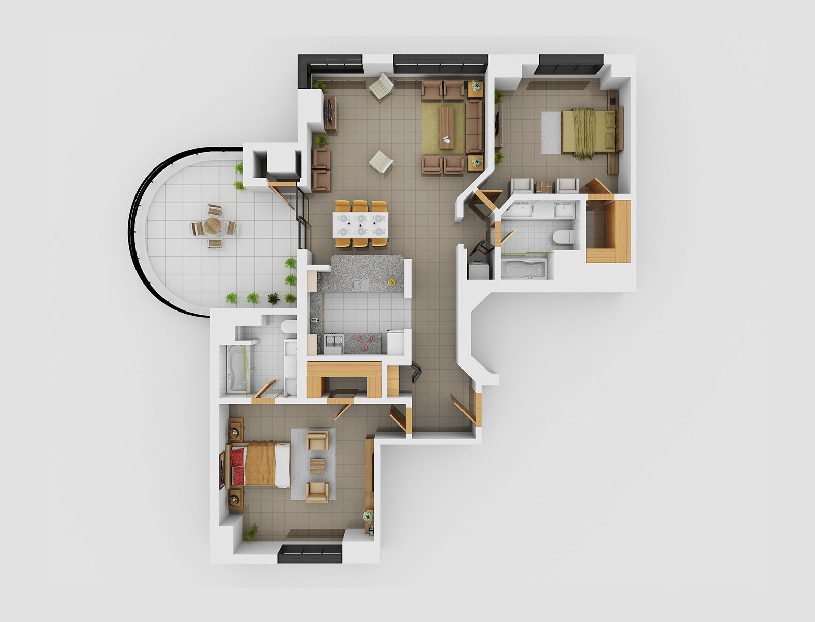 Architectural Rendering Sample