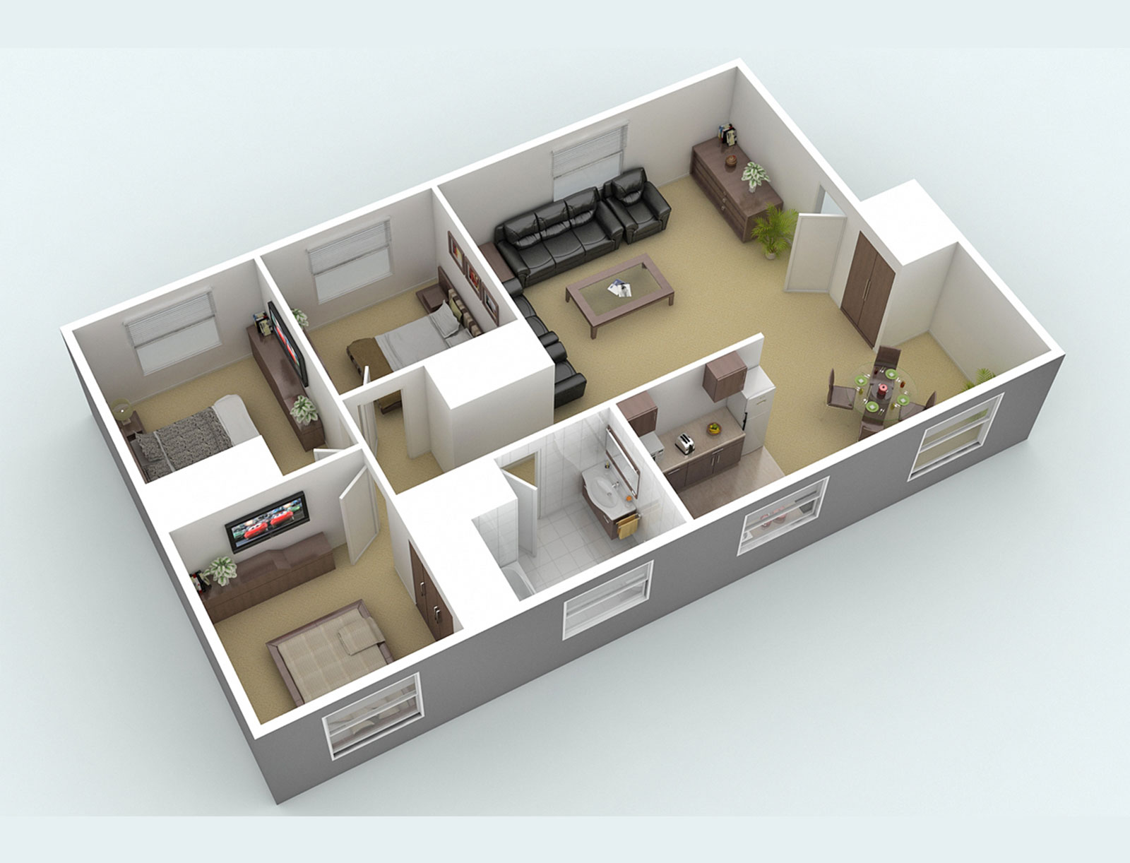 Architectural Rendering Sample