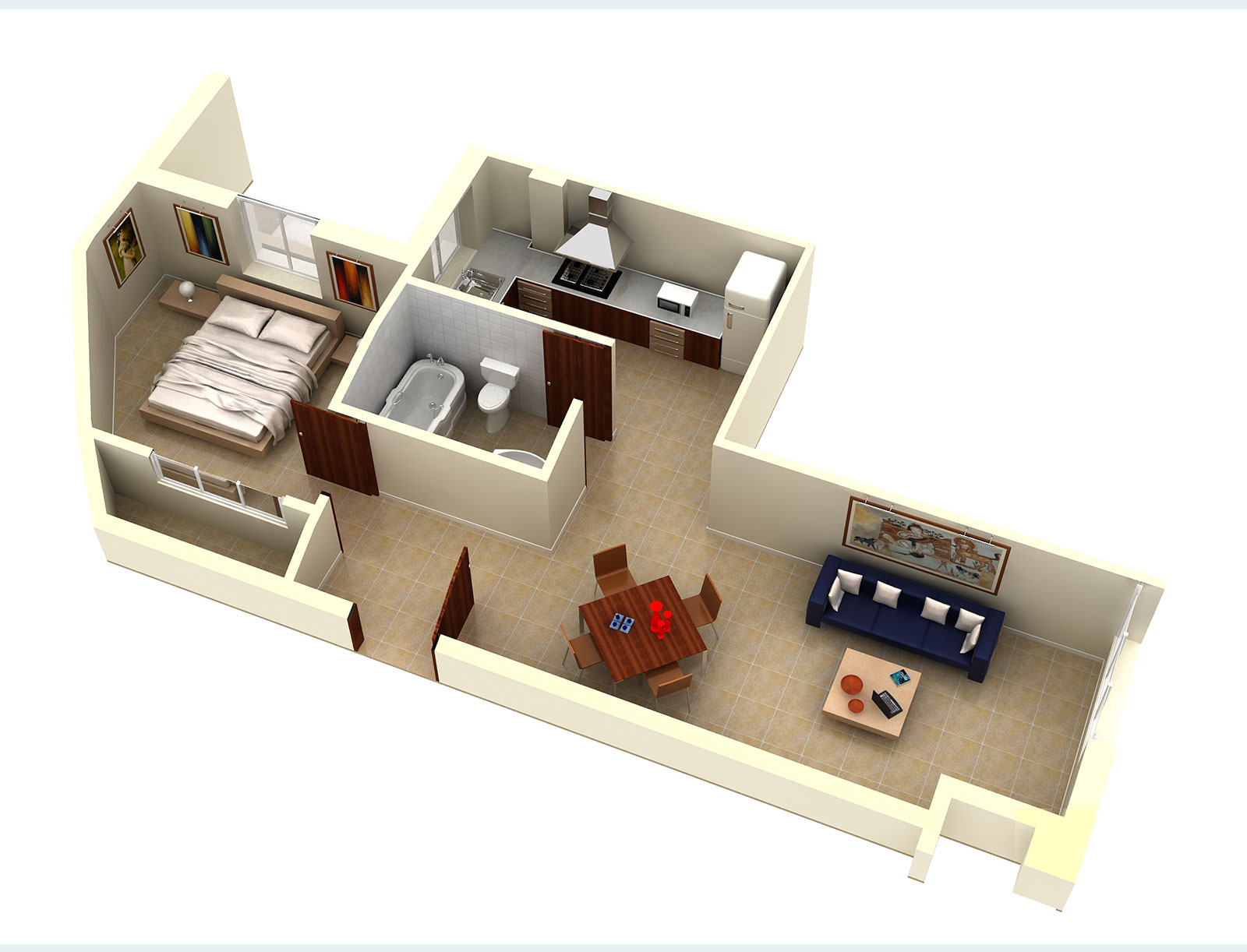 Architectural Rendering Sample