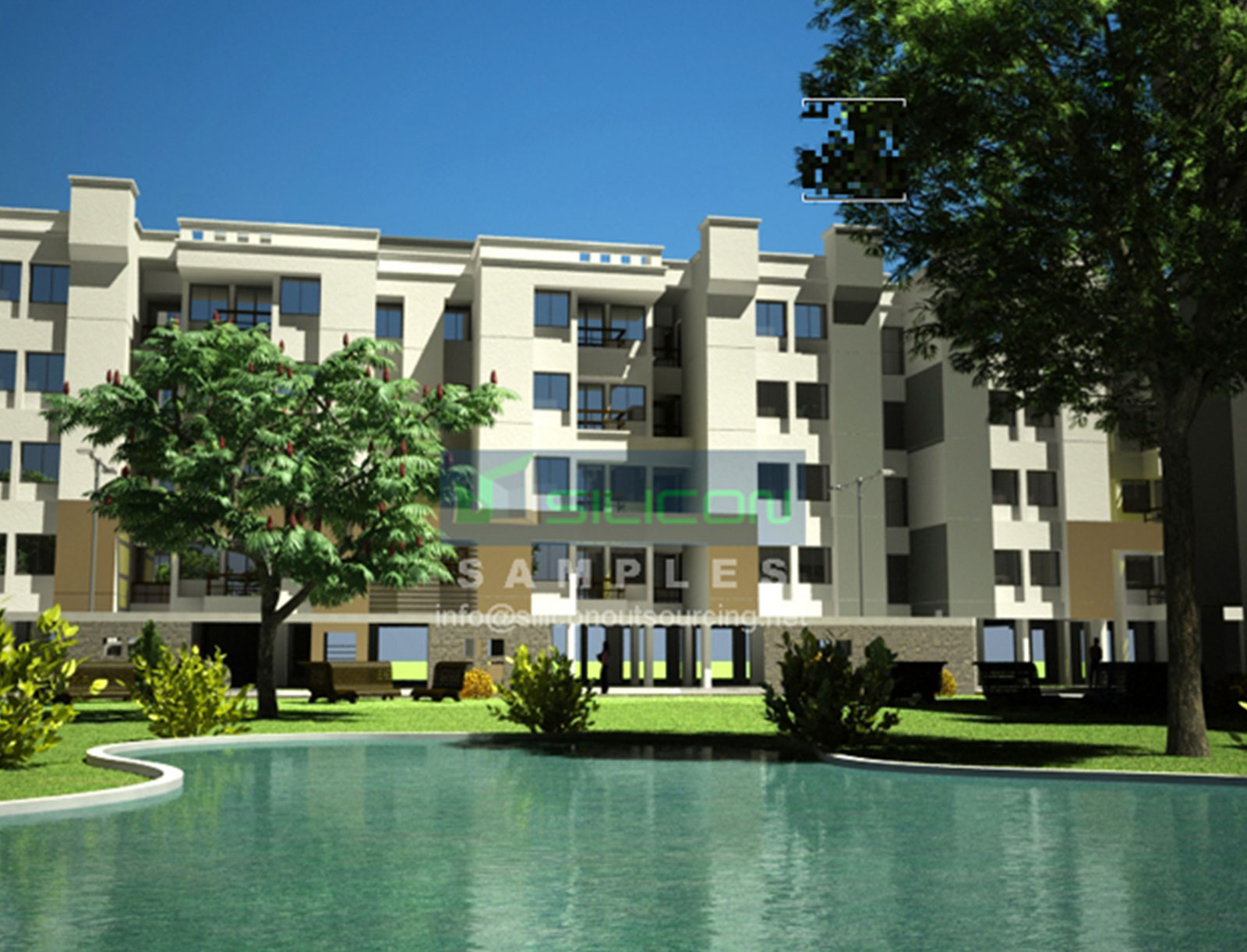 Architectural Rendering Sample