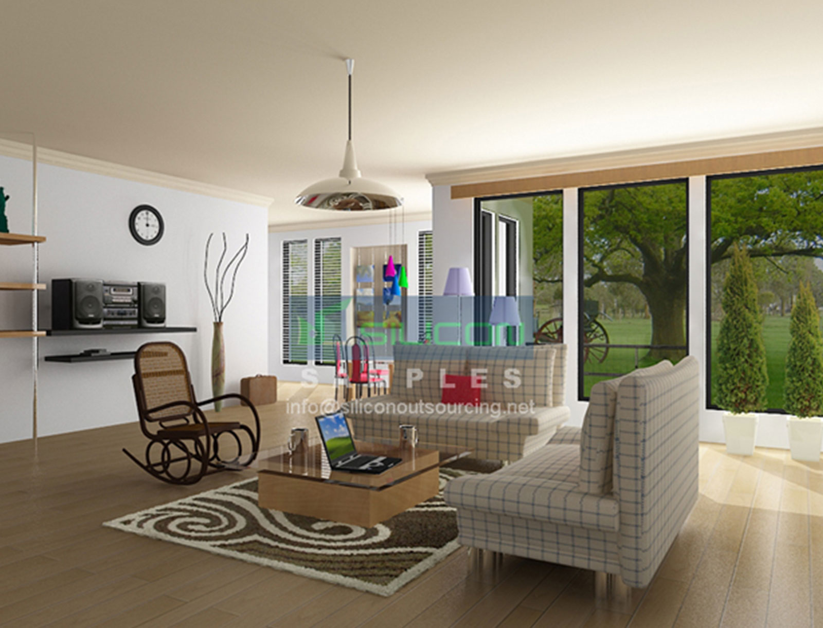 Architectural Rendering Sample